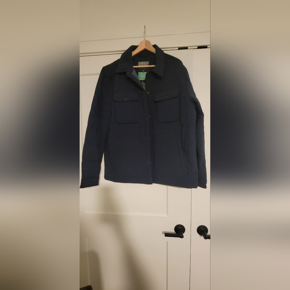 JCrew Mens Insulated Overshirt sz Large